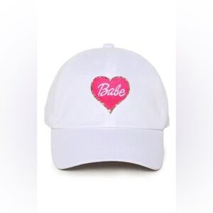 💗 david & young — faux sherling babe patch baseball cap 💗